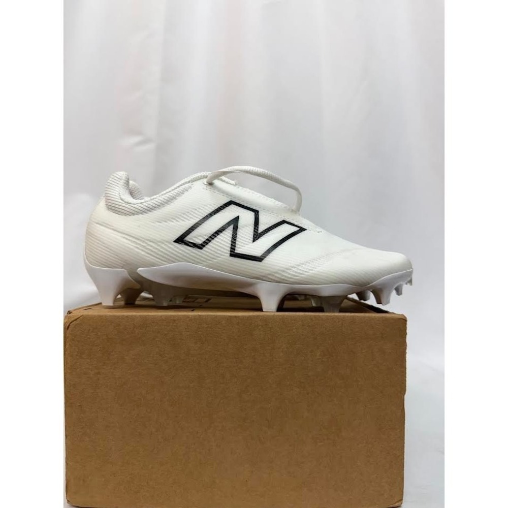 New Balance Women's Burnx4 Lacrosse Shoes White/Grey Matter 7‎ US